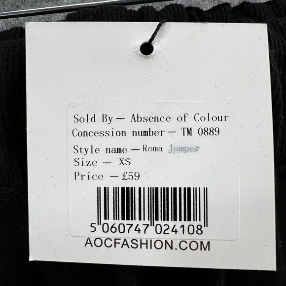 Absence Of Colour Pants Womens XS Roma Jogger Sweatpants Spellout Streetwear NEW - Picture 12 of 13